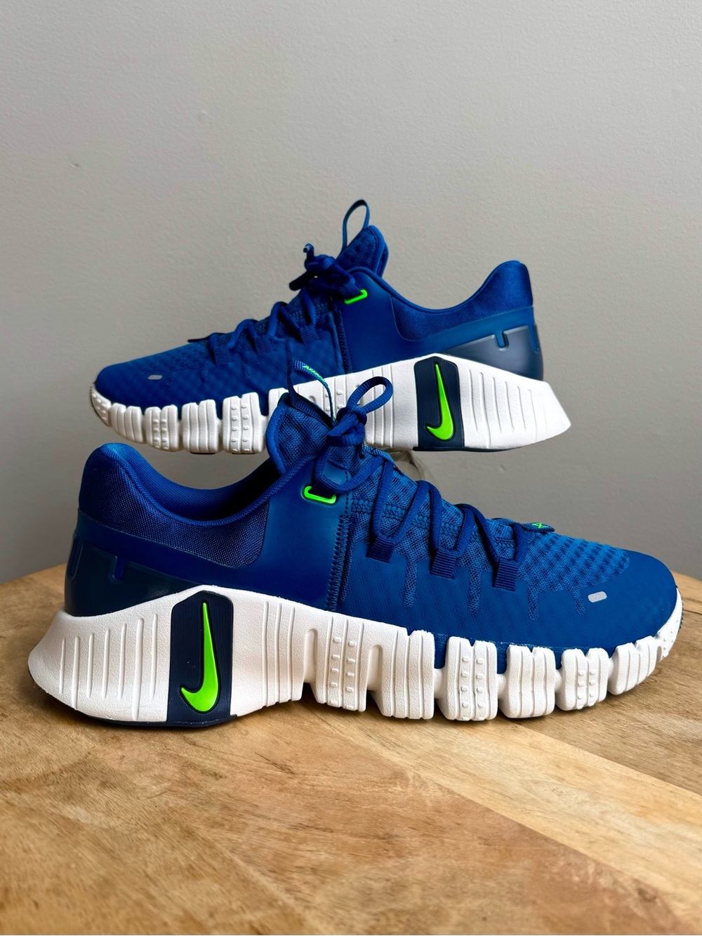 Nike Free Metcon 5 "Court Blue / Green Strike" – Size 13